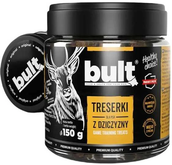 BULT Dresūros skanėstai su žvėriena - šunims - 150g