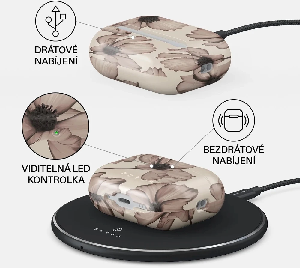 Burga Airpods dėklas, Barely Yours – Airpods Pro 3