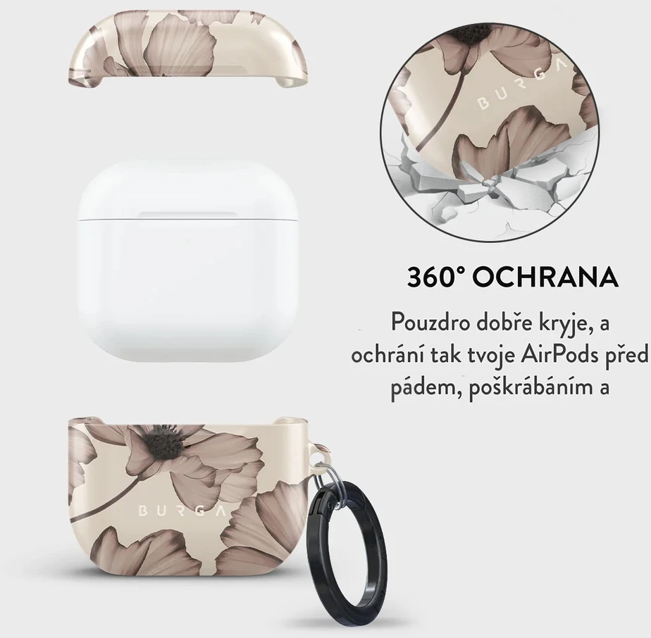 Dėklas Burga Barely Yours case For AirPods 4