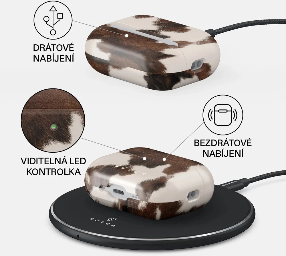 Burga Airpods Dėklas, Celestial – Airpods Pro 3