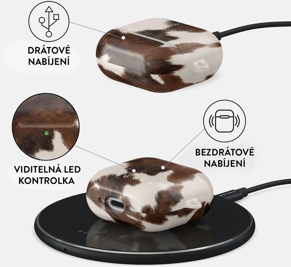 Burga Airpods dėklas, Celestial – Airpods 4