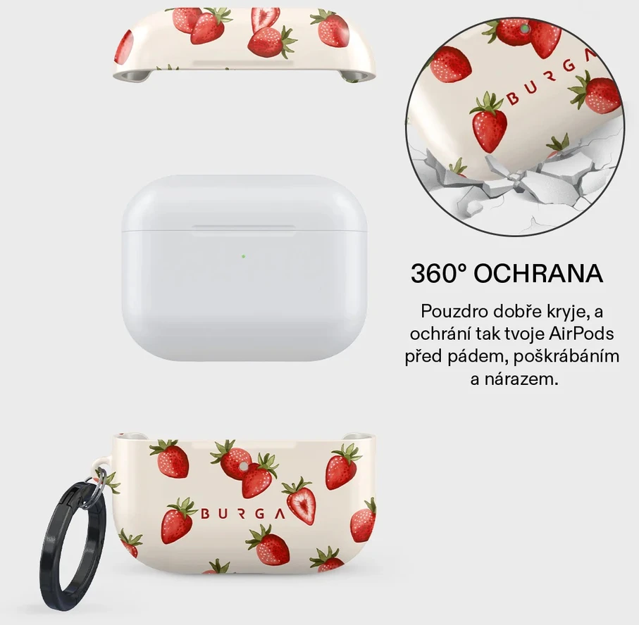 Burga AirPods dėklas, Freshly Picked – AirPods Pro 3
