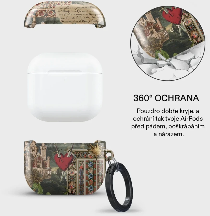 Burga Airpods dėklas, Oath – Airpods 4