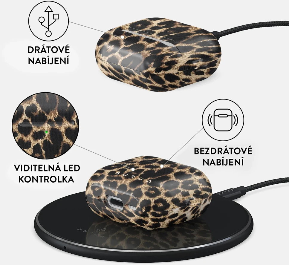 AirPods dėklas „Burga“, „Player“ – AirPods 4
