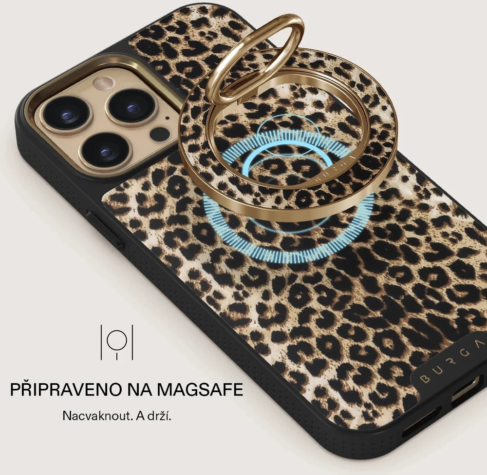Burga magnetinis žiedas-laikiklis, auksinis – Player