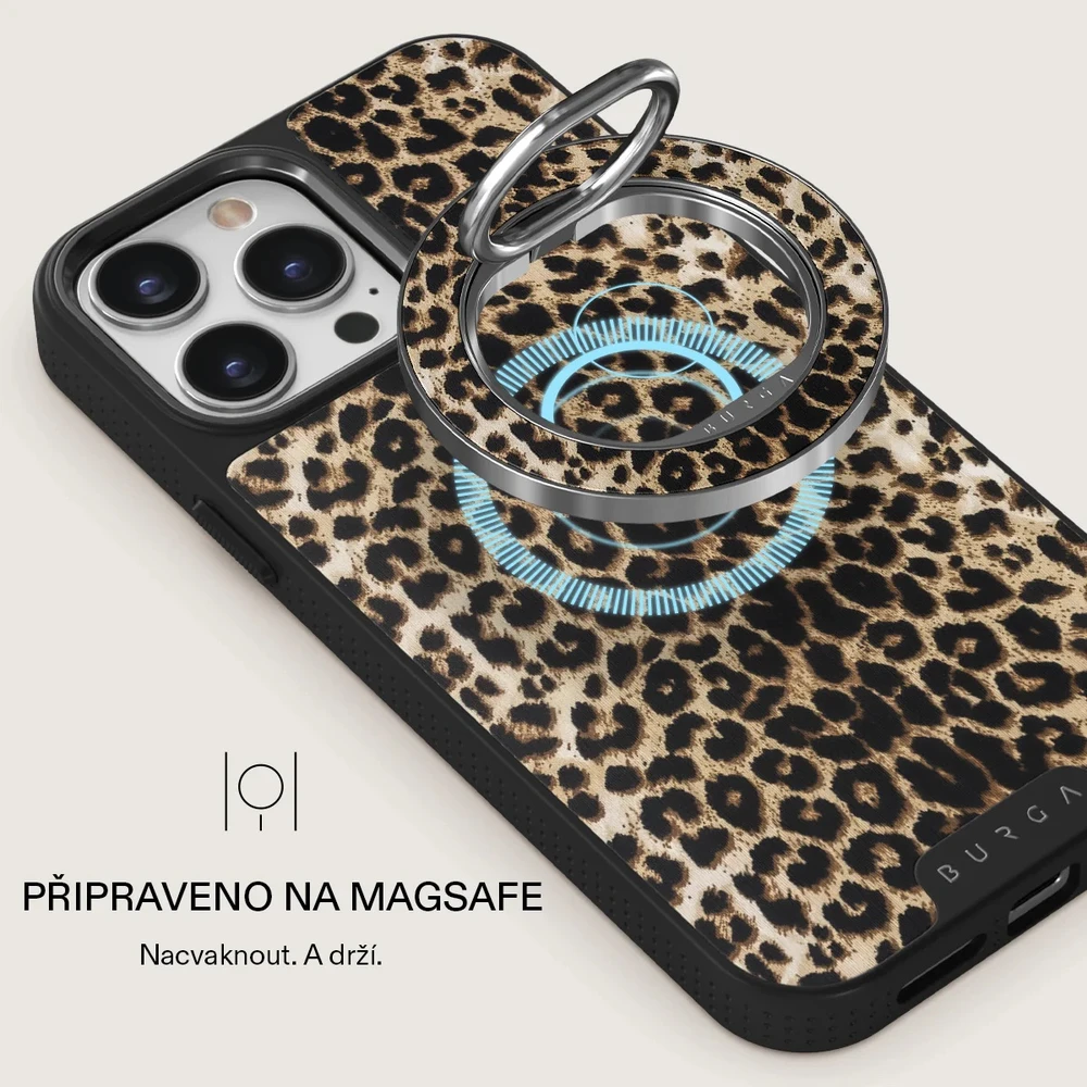 Burga magnetinis žiedas-laikiklis, sidabrinis – Player