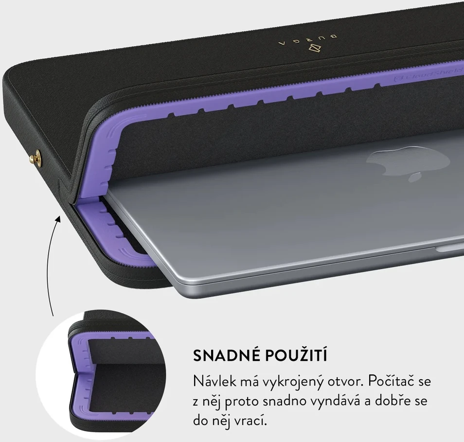 Burga Velvet Night - Nešiojamas kompiuteris Case 14"