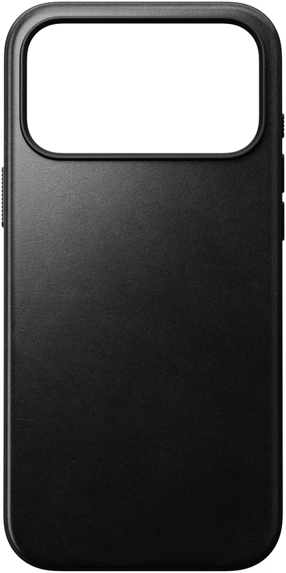 Burga Nomad Modern odinis dėklas, juodas (Horween) – iPhone 18 Pro Max/17 Pro Max