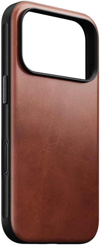 Burga Nomad Modern odinis dėklas, olde dublin (Horween) – iPhone 18 Pro/17 Pro