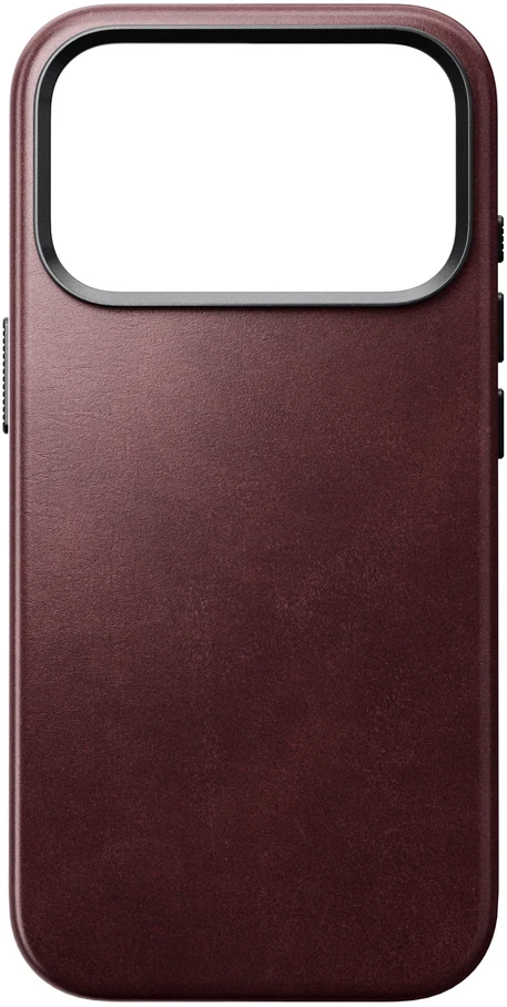 Burga Nomad Traditional Odinis dėklas, burgundy (Horween) – iPhone 18 Pro/17 Pro