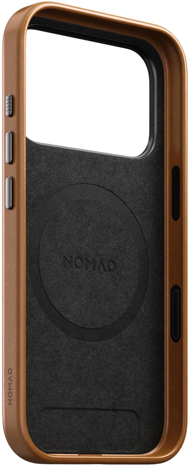 Burga Nomad Traditional Odinis dėklas, english tan – iPhone 18 Pro/17 Pro
