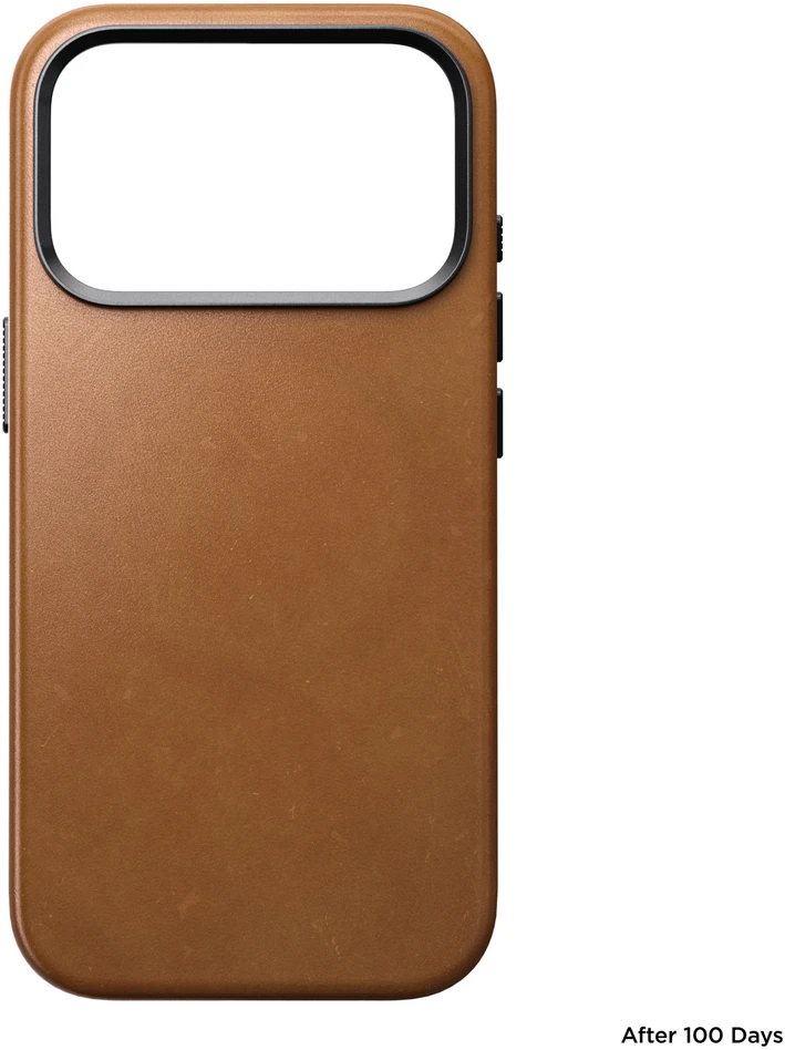 Burga Nomad Traditional Odinis dėklas, english tan – iPhone 18 Pro/17 Pro