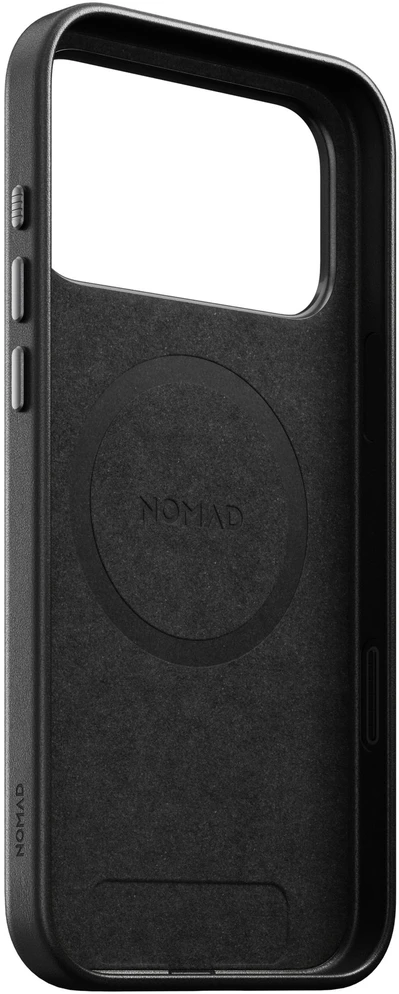 Burga Nomad Traditional Odinis dėklas, juodas – iPhone 18 Pro Max/17 Pro Max