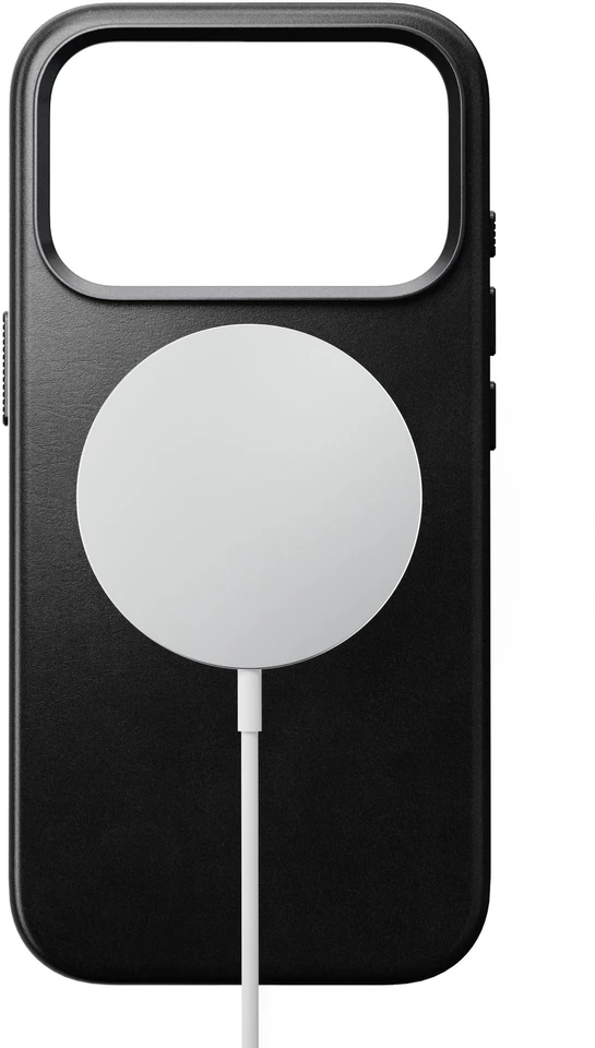 Burga Nomad Traditional Odinis dėklas, juodas (Horween) – iPhone 18 Pro/17 Pro