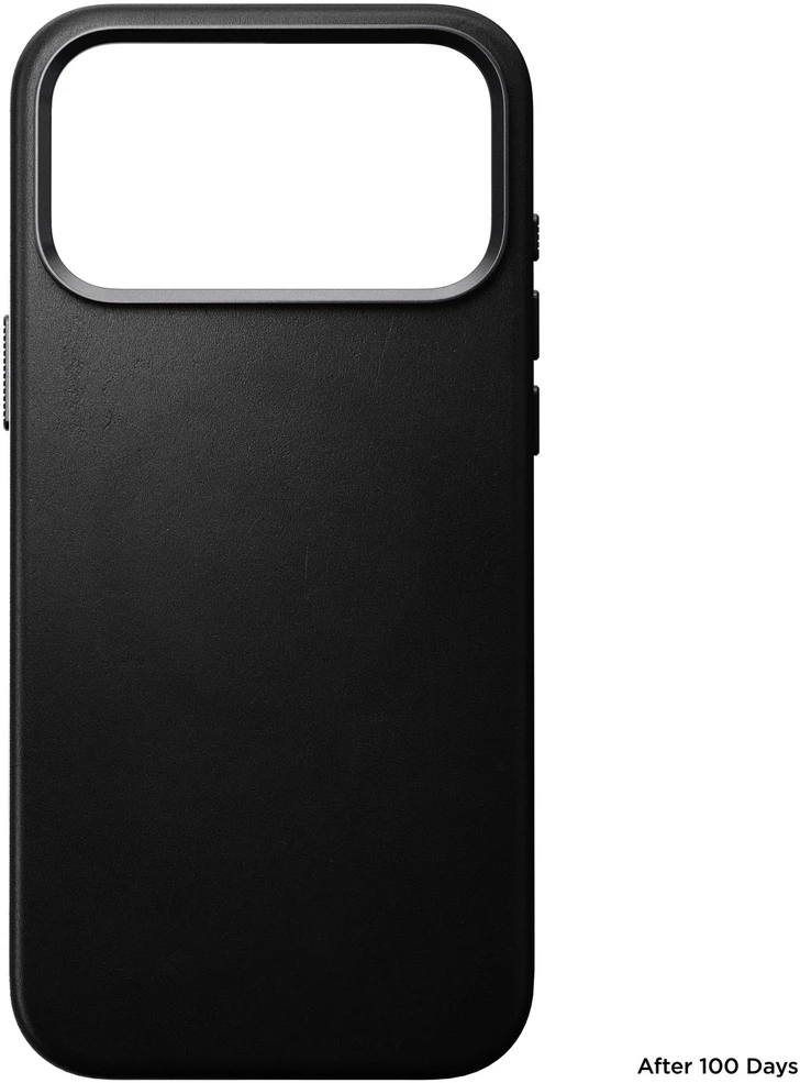 Burga Nomad Traditional Odinis dėklas, juodas – iPhone 18 Pro Max/17 Pro Max