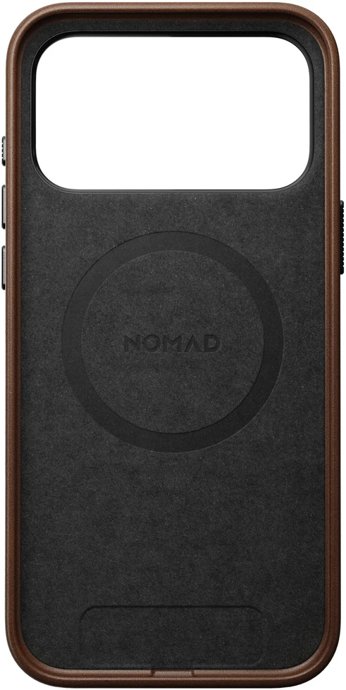 Burga Nomad Traditional Odinis dėklas, ruda – iPhone 18 Pro Max/17 Pro Max