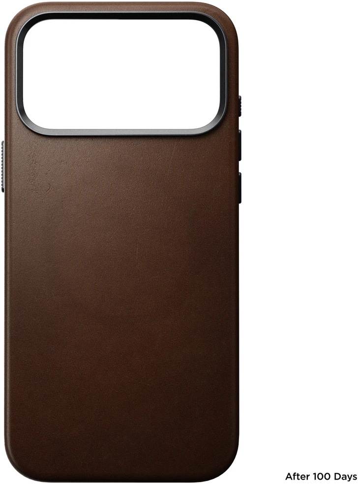 Burga Nomad Traditional Odinis dėklas, ruda – iPhone 18 Pro Max/17 Pro Max