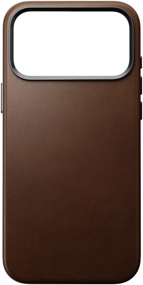 Burga Nomad Traditional Odinis dėklas, ruda – iPhone 18 Pro Max/17 Pro Max