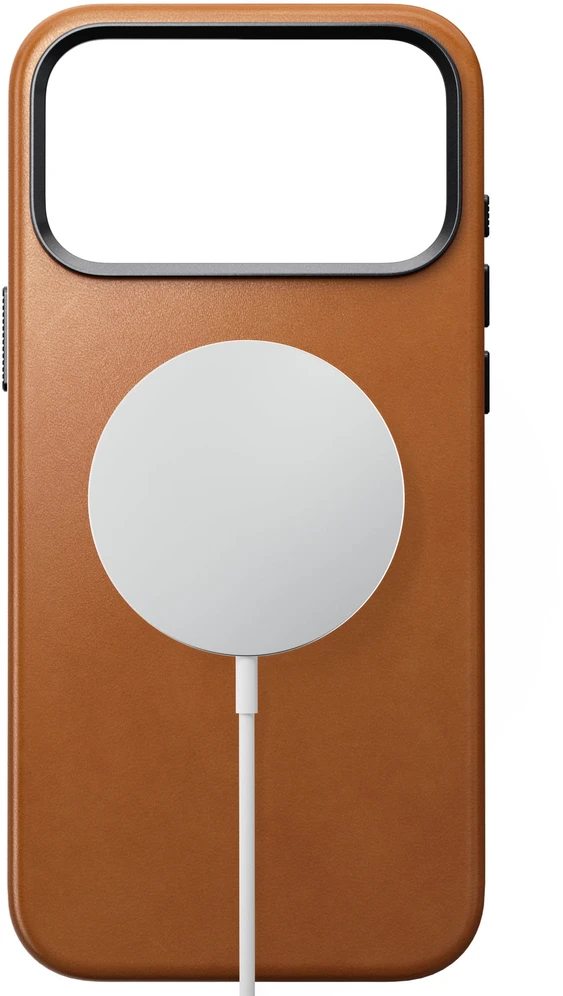 Burga Nomad Traditional Odinis dėklas, saddle (Horween) – iPhone 18 Pro Max/17 Pro Max
