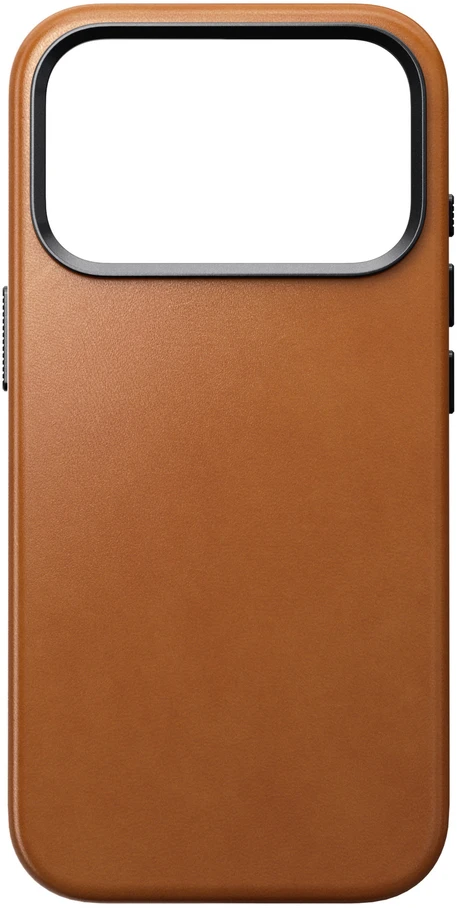 Burga Nomad Traditional Odinis dėklas, saddle (Horween) – iPhone 18 Pro/17 Pro
