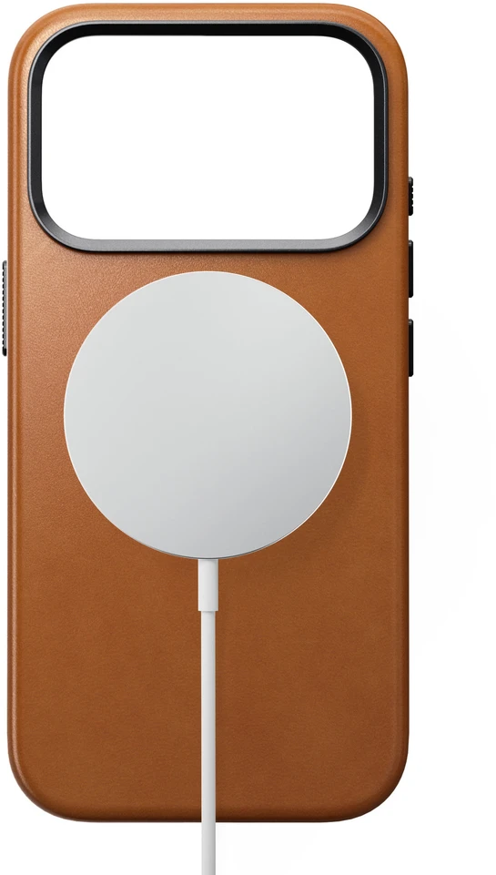 Burga Nomad Traditional Odinis dėklas, saddle (Horween) – iPhone 18 Pro/17 Pro
