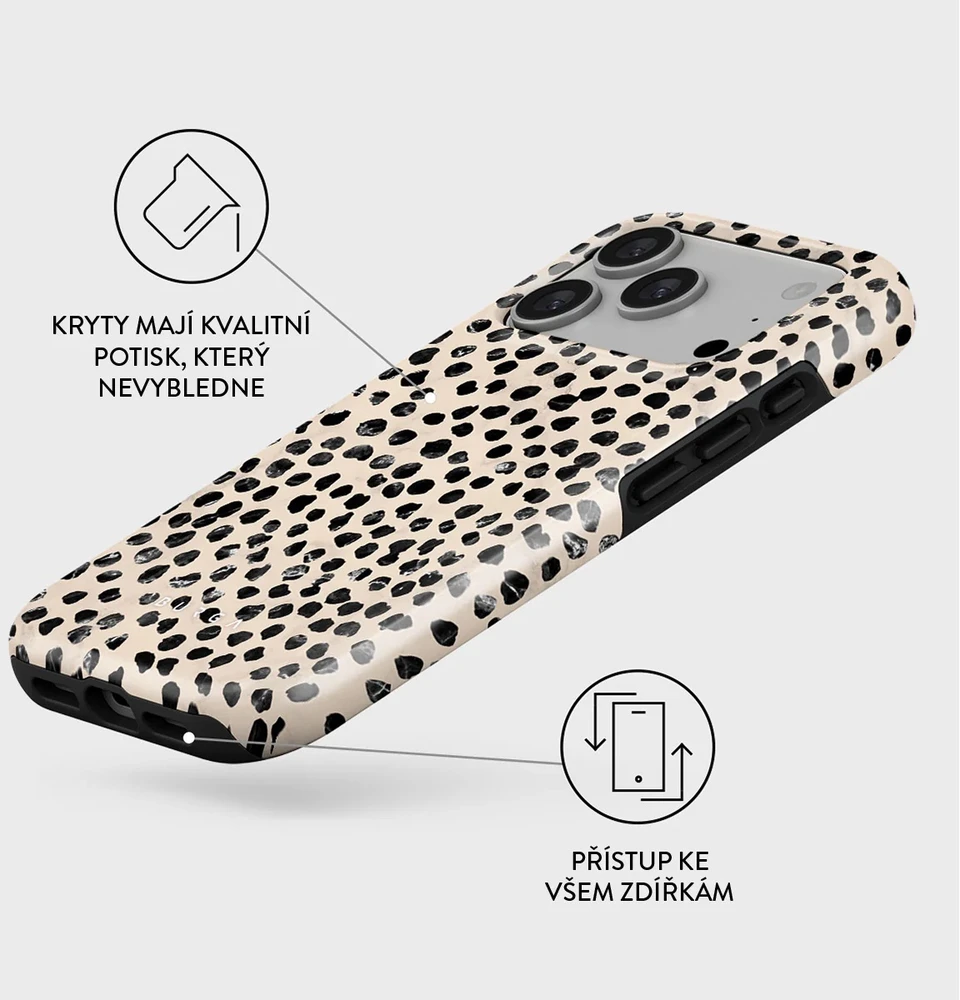 Dėklas BURGA Tough Magsafe - etui ochronne do iPhone 17 Pro kompatybilne su MagSafe (almond latte)