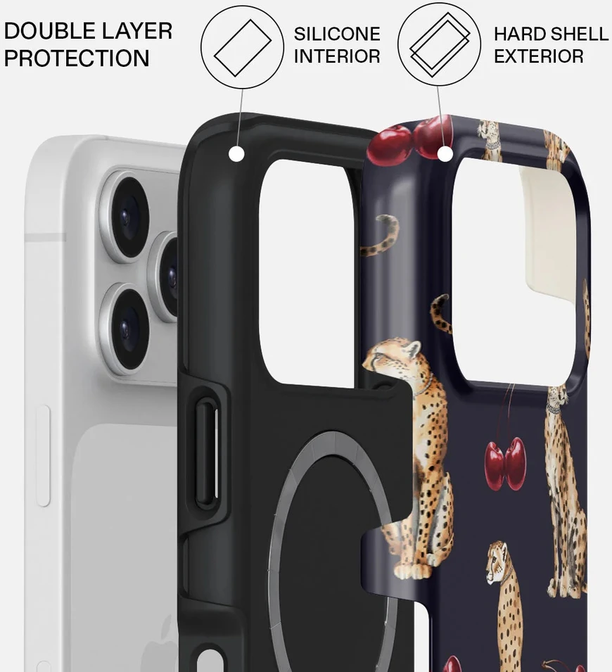 Burga Tough Magsafe Dėklas, Cougar – iPhone 17 Pro