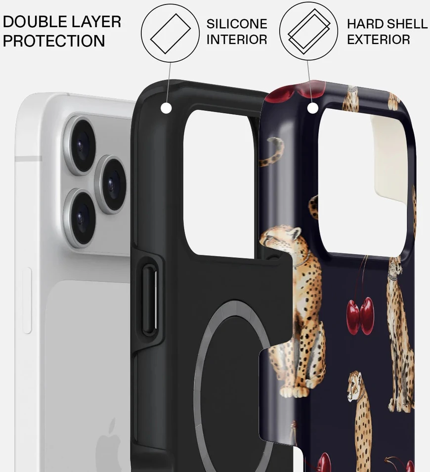 Burga Tough Magsafe dėklas, Cougar – iPhone 17 Pro Max