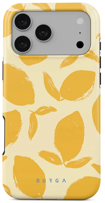 Burga Tough Magsafe dėklas, Lemon Tart – iPhone 17 Pro Max