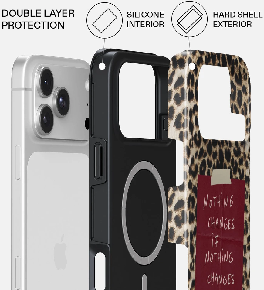 Burga Tough MagSafe dėklas, Nothing Changes – iPhone 18 Pro Max