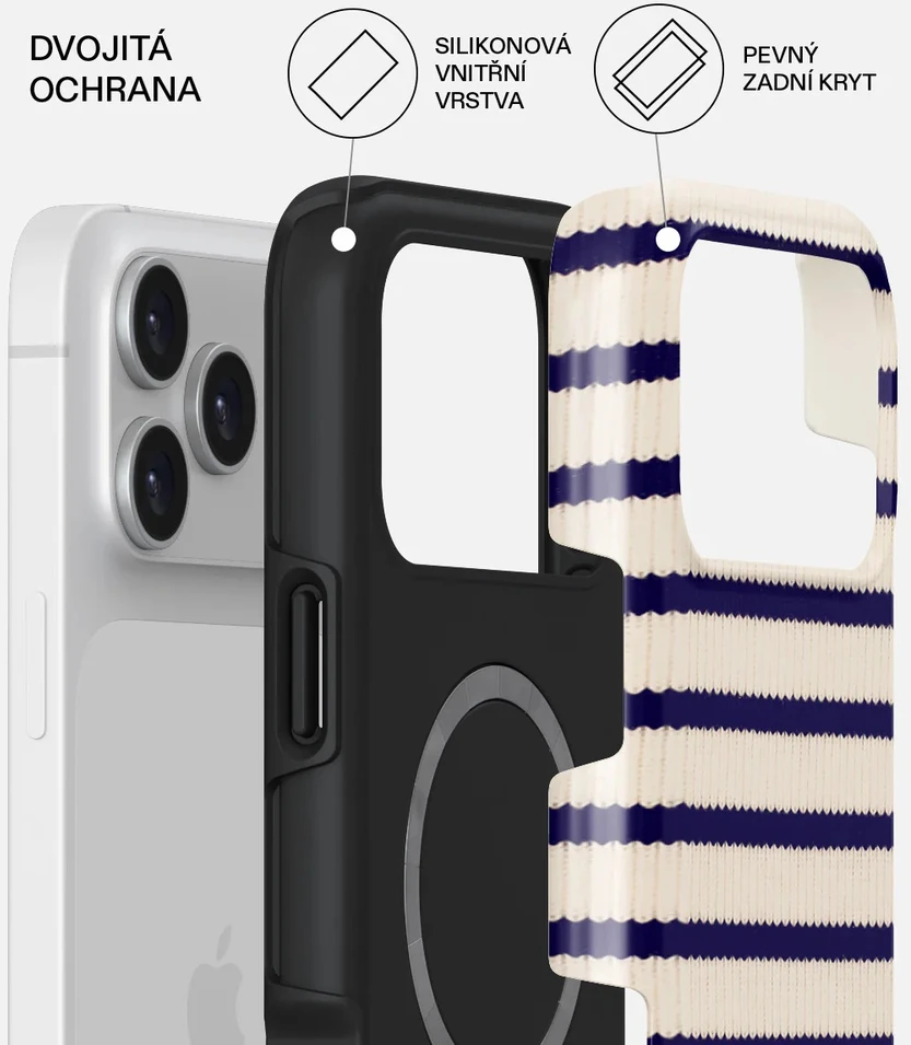 Burga Tough Magsafe dėklas, Old Money – iPhone 17 Pro Max