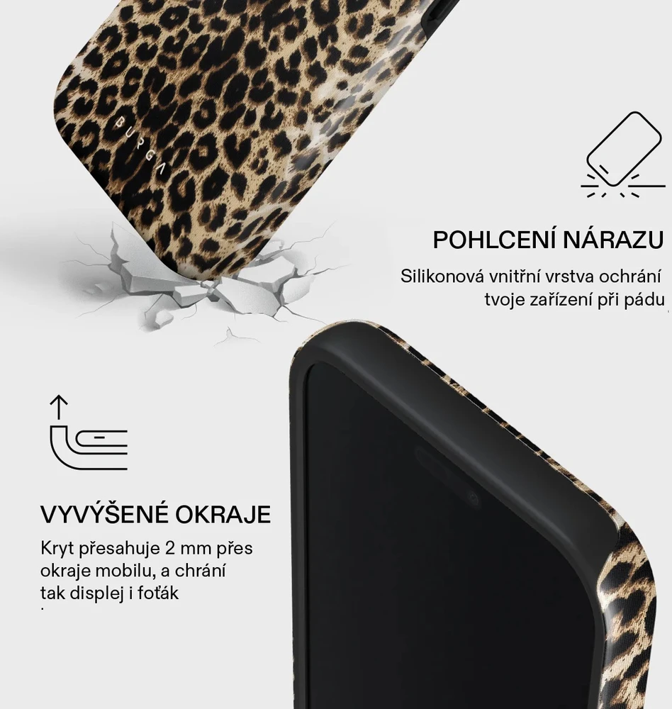 Dėklas Burga Tough Magsafe - etui ochronne do iPhone 17 Pro Max kompatybilne su MagSafe (grotuvas)