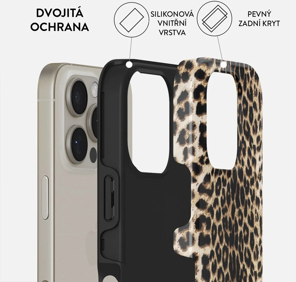 Burga Player Tough MagSafe dėklas iPhone 16 Pro Max