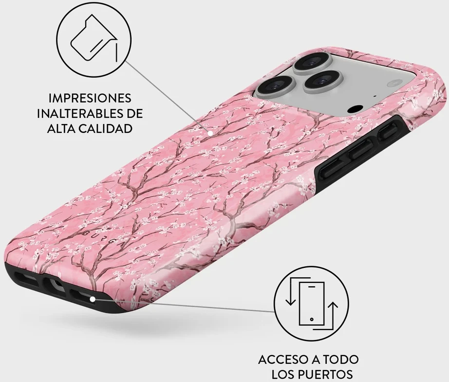 Burga Tough Magsafe dėklas, Sakura – iPhone 17 Pro Max