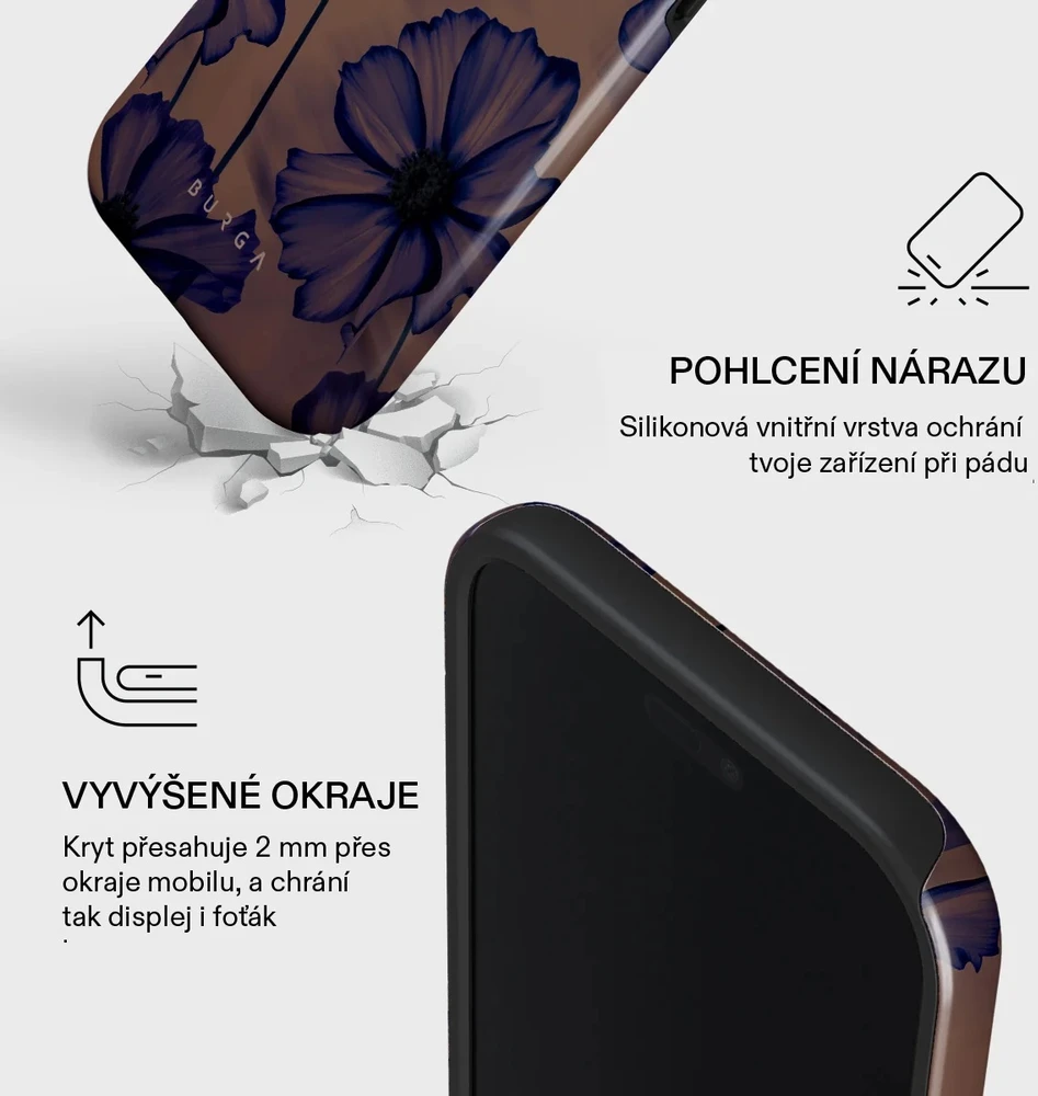Burga Tough Magsafe dėklas, Velvet Night – iPhone Air
