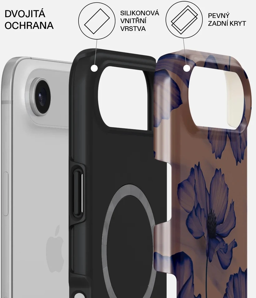 Burga Tough Magsafe dėklas, Velvet Night – iPhone Air