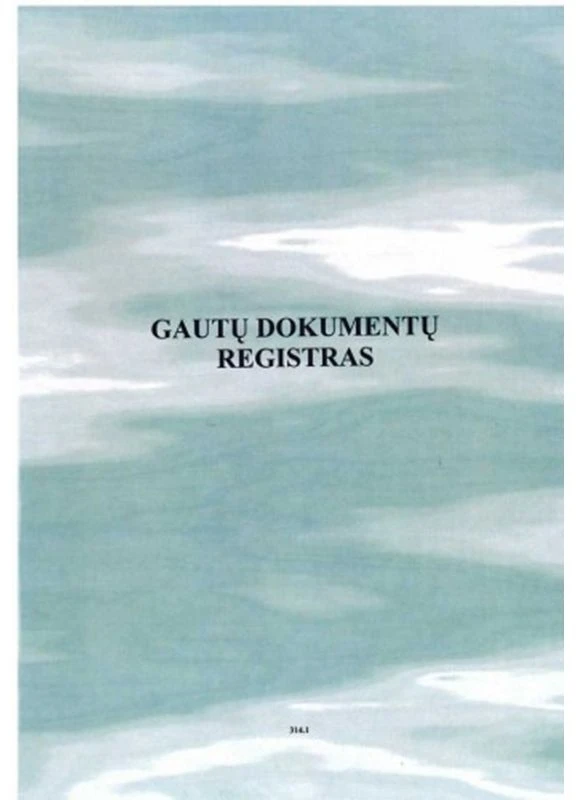 Burokrat Gautų dokumentų registras, A4, 36 lapai