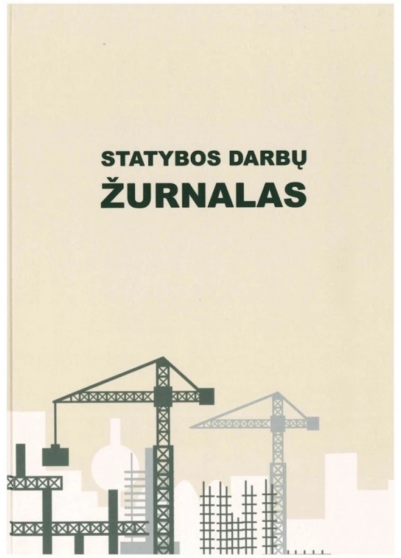 Burokrat Statybos darbų žurnalas