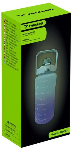 Didelės talpos gertuvė, butelis 2L Trizand 24496