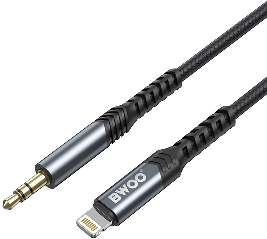 BWOO garso kabelis BO-AUX068 aux 3,5 mm-žaibas