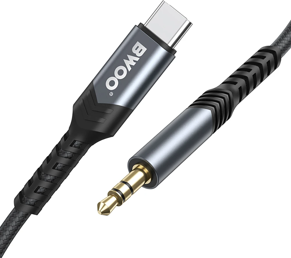 BWOO garso kabelis BO-AUX066 aux 3,5 mm-USB-C