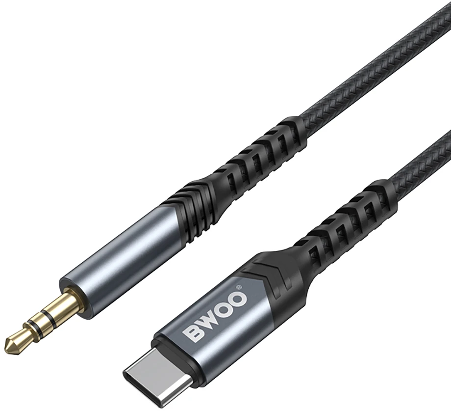 BWOO garso kabelis BO-AUX066 aux 3,5 mm-USB-C