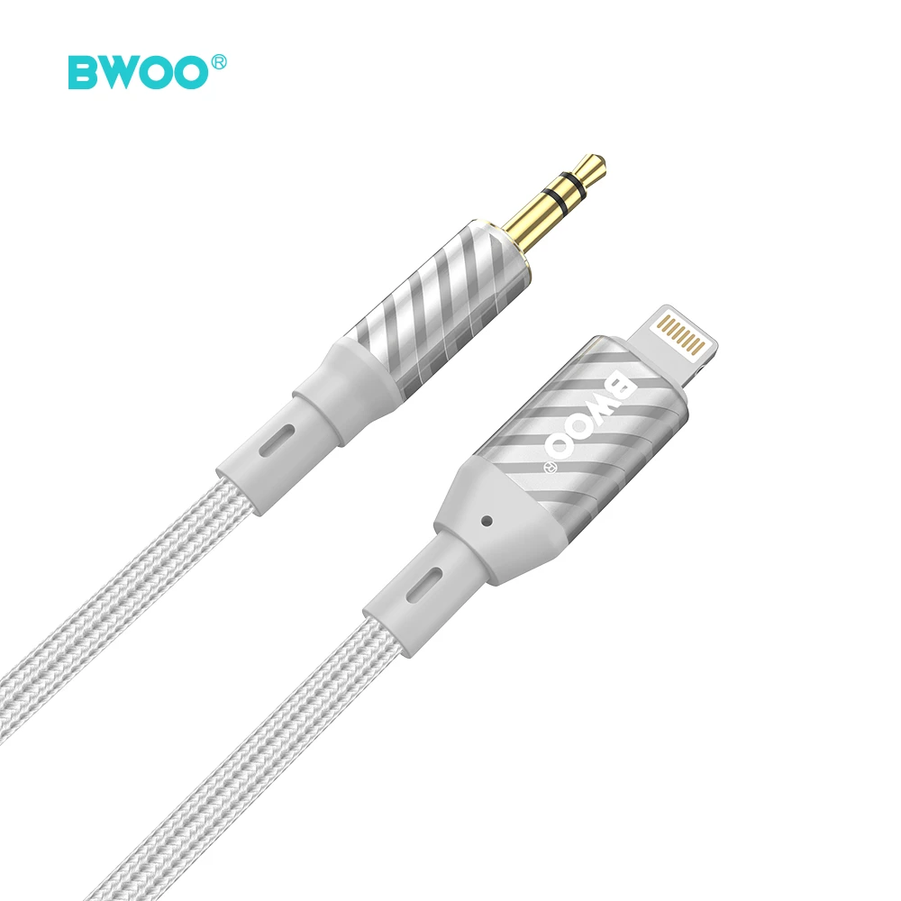 BWOO AUX laidas Lightning į 3.5mm jungtį audio AUX073