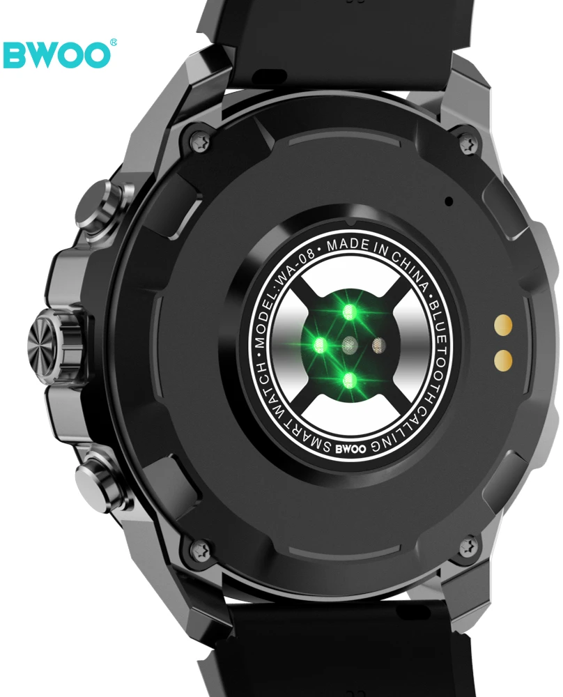 BWOO išmanusis laikrodis WA-08 1.43” AMOLED juodas