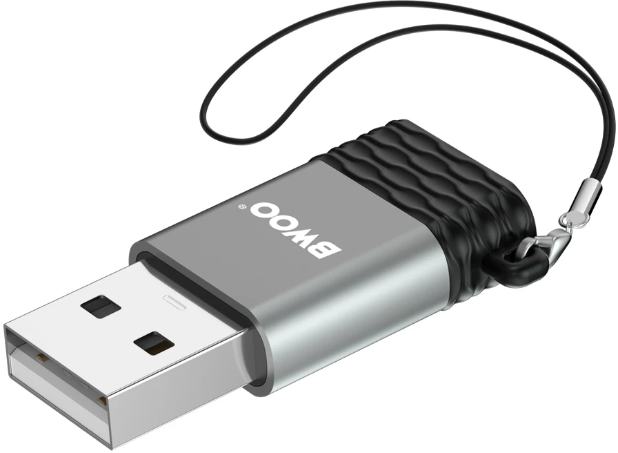 BWOO adapteris USB-C - USB lizdas OTG BZ-38
