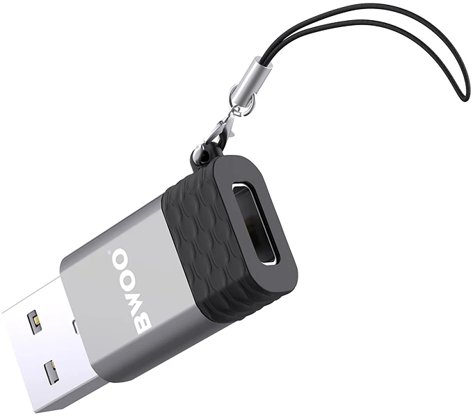 BWOO adapteris USB-C - USB lizdas OTG BZ-38