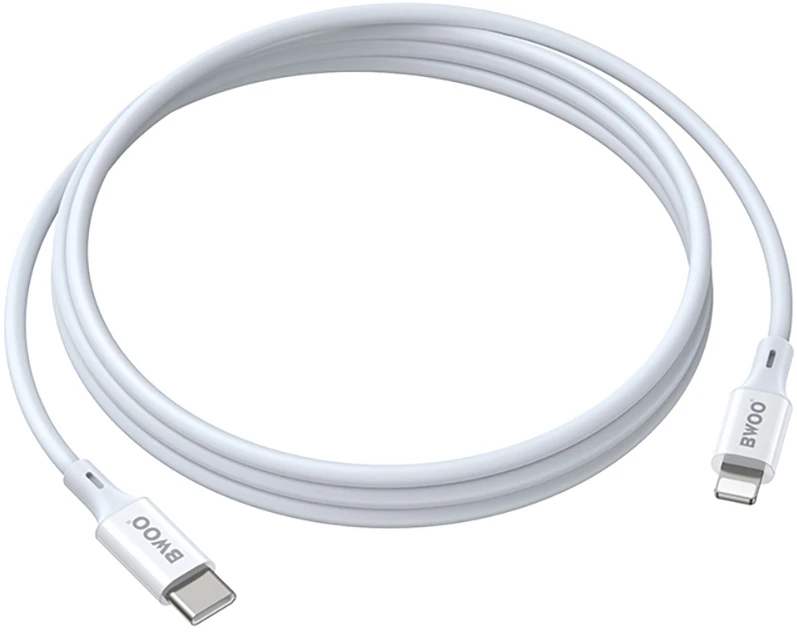 BWOO 27W kabelis X283 C-L USB-C į "Lightning" ABS korpusas + TPE