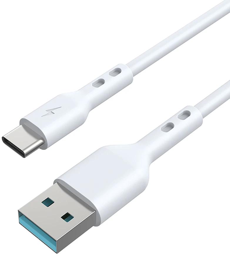 BWOO 3A kabelis BO-X172C USB-A į USB-C 1 m, baltas