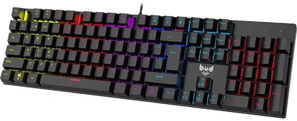 Mechaninė klaviatūra žaidimams ByteZone Dozer RGB / mėlynas switches / macro / Anti-Ghosting (juodas)