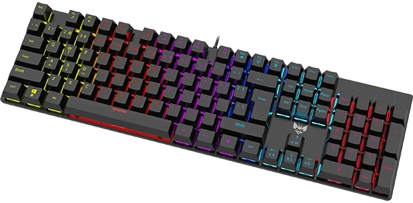 Mechaninė klaviatūra žaidimams ByteZone Dozer RGB / mėlynas switches / macro / Anti-Ghosting (juodas)